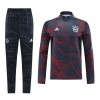 Bayern Monaco Quarter Zip Gray Felpe da Allenamento 2022-23 per Uomo